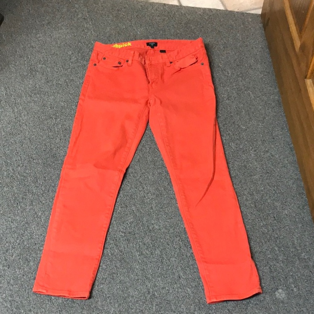 J Crew toothpick stretch jeans